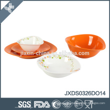 Hot sale custom colored porcelain custom fine bavaria porcelain dinner set